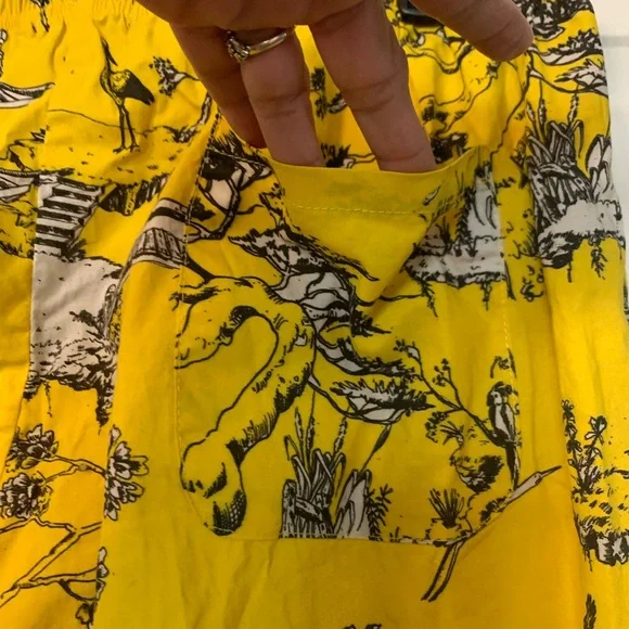 Katie K Yellow Parisian Pajama Set Intimates - Picture 15 of 15